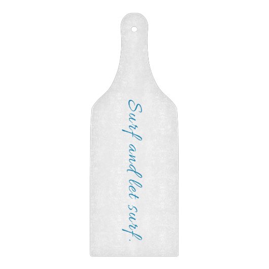 サーフとレットサーフ カッティングボード (正面)