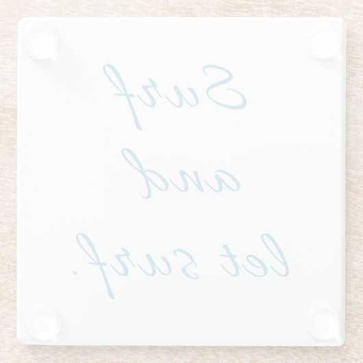 サーフとレットサーフ ガラスコースター (裏面)