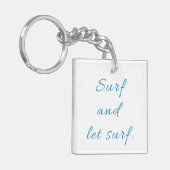 サーフとレットサーフ キーホルダー (正面左)