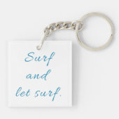 サーフとレットサーフ キーホルダー (裏面)