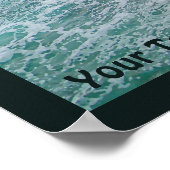 サーフと岩 – イスラエル，ナハリヤ ポスター (角)