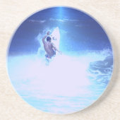 サーフの大きい波のコースター コースター (正面)