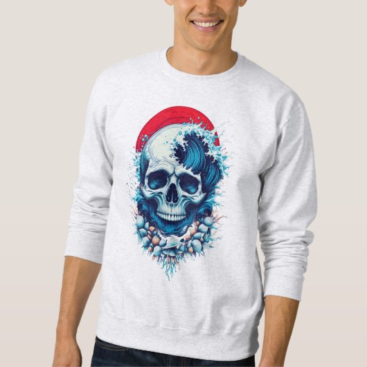 サーフの最後のライド スウェットシャツ (正面)