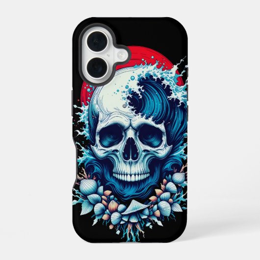 サーフの最後のライド iPhone 16ケース (裏面)