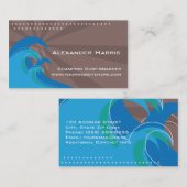 サーフの波カード 名刺 (正面/裏面)