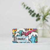 サーフをテーマにした名刺 名刺 (スタンド正面)