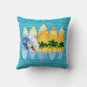 サーファーおよびサーフボード クッション (裏面)