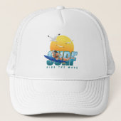 サーファーが波に乗る | キャップ (正面)