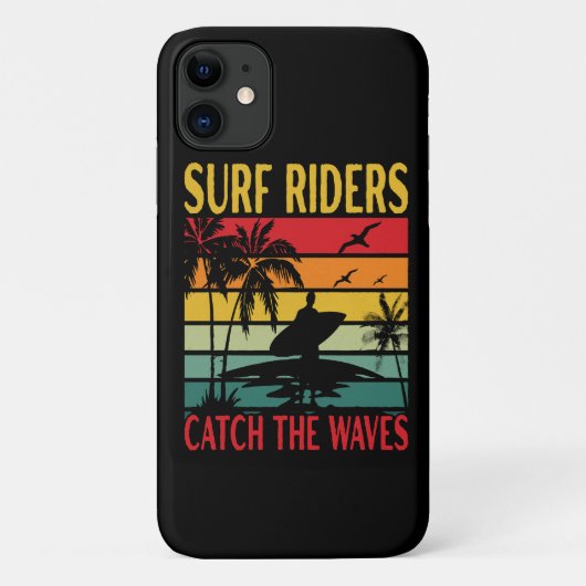 サーファーが波に乗る Case-Mate iPhoneケース (裏面)