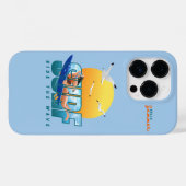 サーファーが波に乗る|(F) Case-Mate iPhoneケース (裏面 (横))