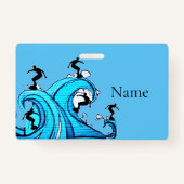 サーファーどこでもサンダー_コーブ バッジ (裏面)