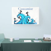 サーファーどこでもサンダー_コーブ 横断幕 (トレードショー)