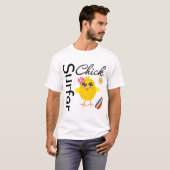 サーファーのひよこ Tシャツ (正面フル)