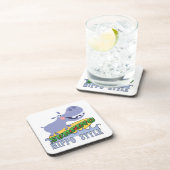 サーファーのカバ コースター (右側)