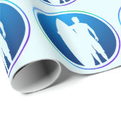 サーファーのギフトの包装紙 ラッピングペーパー (ロールコーナー)