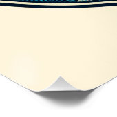 サーファーのサンセットウェーブ光沢ポスター ポスター (コーナー)