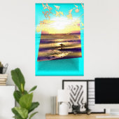 サーファーのドリームシリーズ#1 ポスター (ホームオフィス)