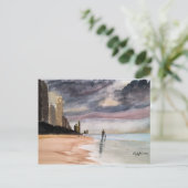 サーファーのパラダイスポストカード ポストカード (スタンド正面)