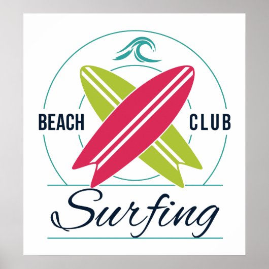 サーファーのポスター ポスター (正面)