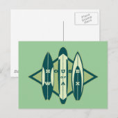 サーファーのワックスの家 ポストカード (正面/裏面)