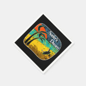 サーファーの夢 スタンダードカクテルナプキン (角)