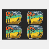 サーファーの夢 ラッピングペーパーシート (正面3)