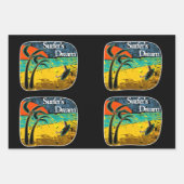 サーファーの夢 ラッピングペーパーシート (正面2)