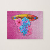 サーファーの女の子 ジグソーパズル (横)