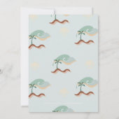 サーファーの少年招待状 すべての年齢サーフィンアップ招待 招待状 (裏面)