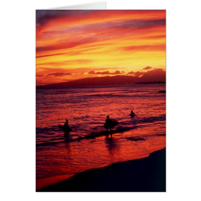 サーファーの日没 (正面)