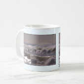 サーファーの父の日のギフトのマグ コーヒーマグカップ (正面左)