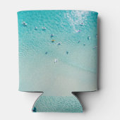 サーファーの空中表示、澄ん海。 缶クーラー (裏面)