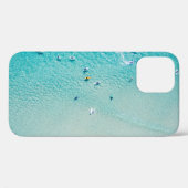 サーファーの空中表示、澄ん海。 Case-Mate iPhoneケース (裏面 (横))