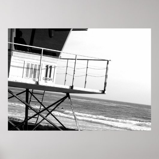 サーファーを見る ポスター (正面)