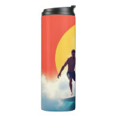 サーファーアットサンセット タンブラー (回転左)