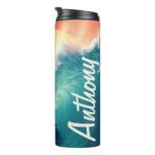 サーファーアットサンセット タンブラー (回転右)