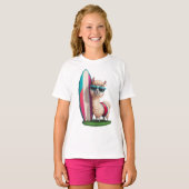 サーファーアルパカ Tシャツ (正面フル)