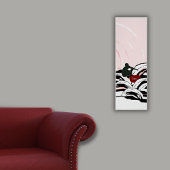 サーファーウェーブサーフィンアットサンライズポスター ポスター