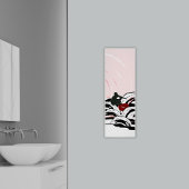 サーファーウェーブサーフィンアットサンライズポスター ポスター