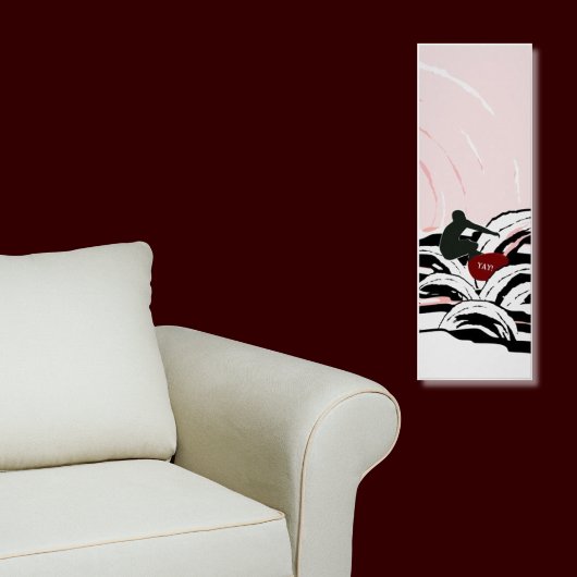 サーファーウェーブサーフィンアットサンライズポスター ポスター