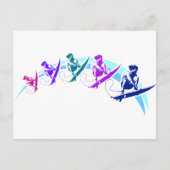 サーファーウェーブ ポストカード (正面)