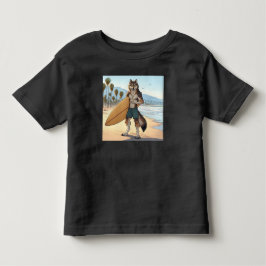 サーファーウルフ トドラーTシャツ