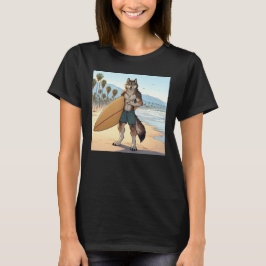 サーファーウルフ Tシャツ