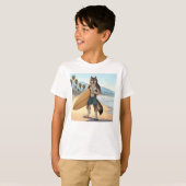 サーファーウルフ Tシャツ (正面フル)