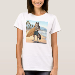 サーファーウルフ Tシャツ