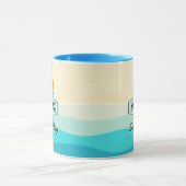 サーファーオンビーチ マグカップ (中央)