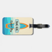 サーファーオンビーチ ラゲッジタグ (裏面横)