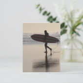 サーファーオン海ビーチ ポストカード (スタンド正面)