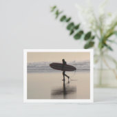 サーファーオン海ビーチ ポストカード (スタンド正面)