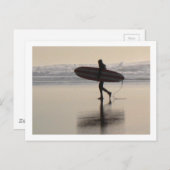 サーファーオン海ビーチ ポストカード (正面/裏面)